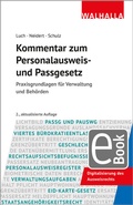 Abbildung von: Kommentar zum Personalausweis- und Passgesetz - Walhalla