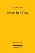 Abbildung von: Jenseits der Haftung - Mohr Siebeck