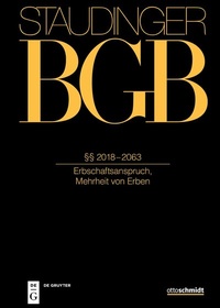 Abbildung von: BGB: Kommentar zum Bürgerlichen Gesetzbuch mit Einführungsgesetz und Nebengesetzen - Otto Schmidt/De Gruyter