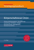 Abbildung von: Veranlagungshandbuch Körperschaftsteuer 2024 - IDW
