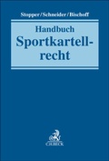 Cover: Handbuch Sportkartellrecht - C.H.BECK