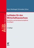 Cover: Leitfaden f&uuml;r den Wirtschaftsausschuss - Bund-Verlag