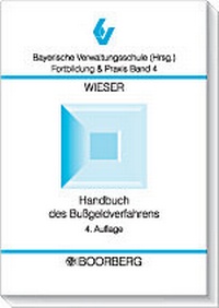 Bild vergrößern Bild: Handbuch des Bußgeldverfahrens - Boorberg