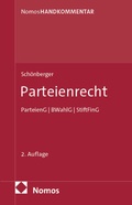 Cover: Parteienrecht - Nomos