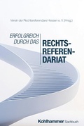 Abbildung von: Erfolgreich durch das Rechtsreferendariat - Kohlhammer