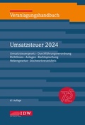 Abbildung von: Veranlagungshandbuch Umsatzsteuer 2024 - IDW