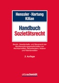 Cover: Handbuch Soziet&auml;tsrecht - Otto Schmidt Verlag