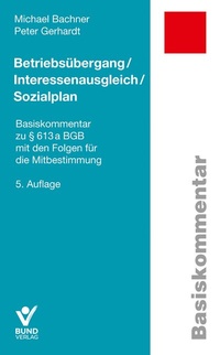 Abbildung von: Betriebsübergang / Interessenausgleich / Sozialplan - Bund-Verlag