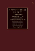 Cover: A Practitioner's Guide to European Patent Law - Hart Publishing