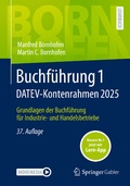 Cover: Buchf&uuml;hrung 1 DATEV-Kontenrahmen 2025 - Springer Gabler