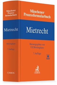 Enlarge image Cover: Münchener Prozessformularbuch Mietrecht - C.H.BECK