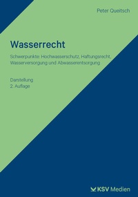 Enlarge image Cover: Wasserrecht - KSV Medien
