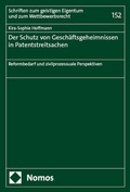 Abbildung von: Der Schutz von Geschäftsgeheimnissen in Patentstreitsachen - Nomos