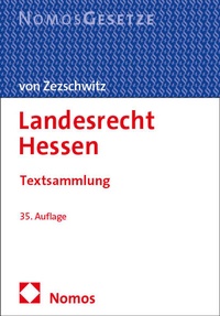 Abbildung von: Landesrecht Hessen - Nomos