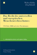 Cover: Das Recht des universellen und europ&auml;ischen Menschenrechtsschutzes - Nomos