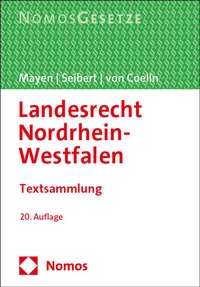Abbildung von: Landesrecht Nordrhein-Westfalen - Nomos