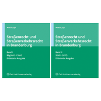 Abbildung von: Straßenrecht und Straßenverkehrsrecht in Brandenburg - Carl Link Verlag