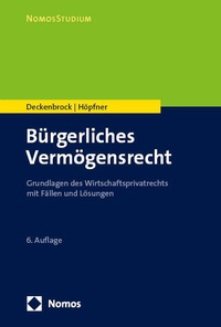 Abbildung von: Bürgerliches Vermögensrecht - Nomos