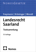 Cover: Landesrecht Saarland - Nomos