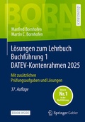 Cover: L&ouml;sungen zum Lehrbuch Buchf&uuml;hrung 1 DATEV-Kontenrahmen 2025 - Springer Gabler