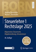 Bild: Steuerlehre 1 Rechtslage 2025 - Springer Gabler