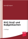 Cover: RVG Straf- und Bu&szlig;geldsachen - ZAP