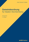 Abbildung von: Gemeindeordnung für Baden-Württemberg - Kommunal- und Schul-Verlag
