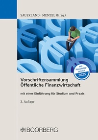 Bild vergrößern Bild: Vorschriftensammlung Öffentliche Finanzwirtschaft - Boorberg