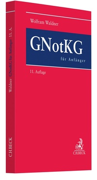 Abbildung von: GNotKG für Anfänger - C.H.BECK