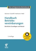 Abbildung von: Handbuch Betriebsvereinbarungen - Bund-Verlag