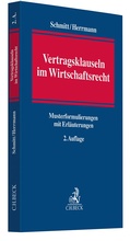 Cover: Vertragsklauseln im Wirtschaftsrecht - C.H.BECK