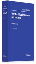 Cover: Wehrdisziplinarordnung - Vahlen