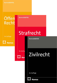 Abbildung von: Öffentliches Recht - Strafrecht - Zivilrecht - Nomos