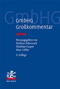 Cover: GmbHG - Gesetz betreffend die Gesellschaften mit beschr&auml;nkter Haftung - Gesamtwerk - Mohr Siebeck