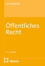 Cover: &Ouml;ffentliches Recht - Nomos