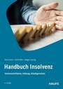 Cover: Handbuch Insolvenz - Haufe-Lexware