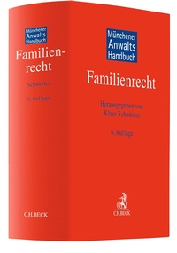 Abbildung von: Münchener Anwaltshandbuch Familienrecht - C.H.BECK