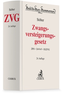 Abbildung von: Zwangsversteigerungsgesetz: ZVG - C.H.BECK