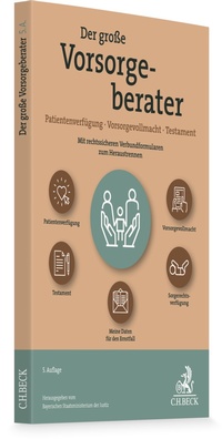 Abbildung von: Der große Vorsorgeberater - C.H.BECK