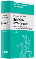 Cover: Betriebsrentengesetz: BetrAVG - C.H.BECK