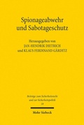 Abbildung von: Spionageabwehr und Sabotageschutz - Mohr Siebeck