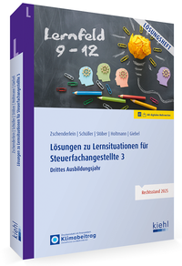 Enlarge image Cover: Lösungen zu Lernsituationen für Steuerfachangestellte 3 - Kiehl
