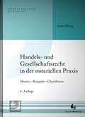 Cover: Handels- und Gesellschaftsrecht in der notariellen Praxis - Deutscher Notarverlag