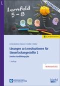 Cover: L&ouml;sungen zu Lernsituationen f&uuml;r Steuerfachangestellte 2 - Kiehl