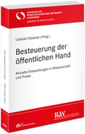 Cover: Besteuerung der &ouml;ffentlichen Hand - Fachmedien Recht und Wirtschaft