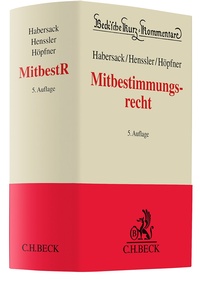 Abbildung von: Mitbestimmungsrecht: MitbestR - C.H.BECK