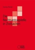 Abbildung von: Die Rechtsantragstelle in Zivilsachen - Gieseking