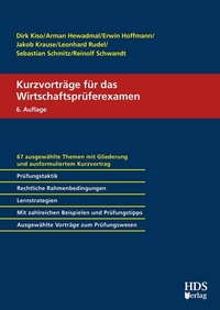 Abbildung von: Kurzvorträge für das Wirtschaftsprüferexamen - HDS