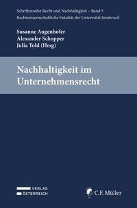 Abbildung von: Nachhaltigkeit im Unternehmensrecht - C.F. Müller