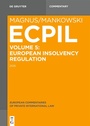 Cover: European Insolvency Regulation 2015 - De Gruyter